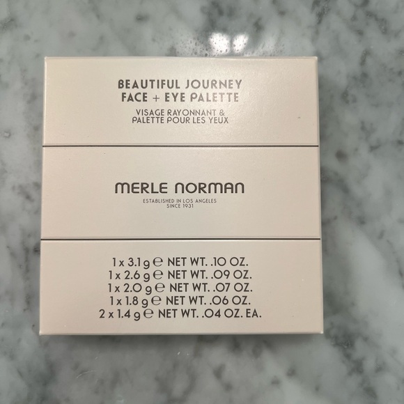 Merle Norman Beautiful Journey Face and Eye Palette - Picture 4 of 5